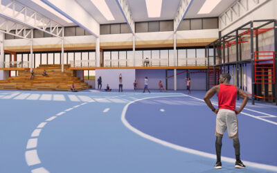 IVVD ICS Sporthal in nieuw jasje