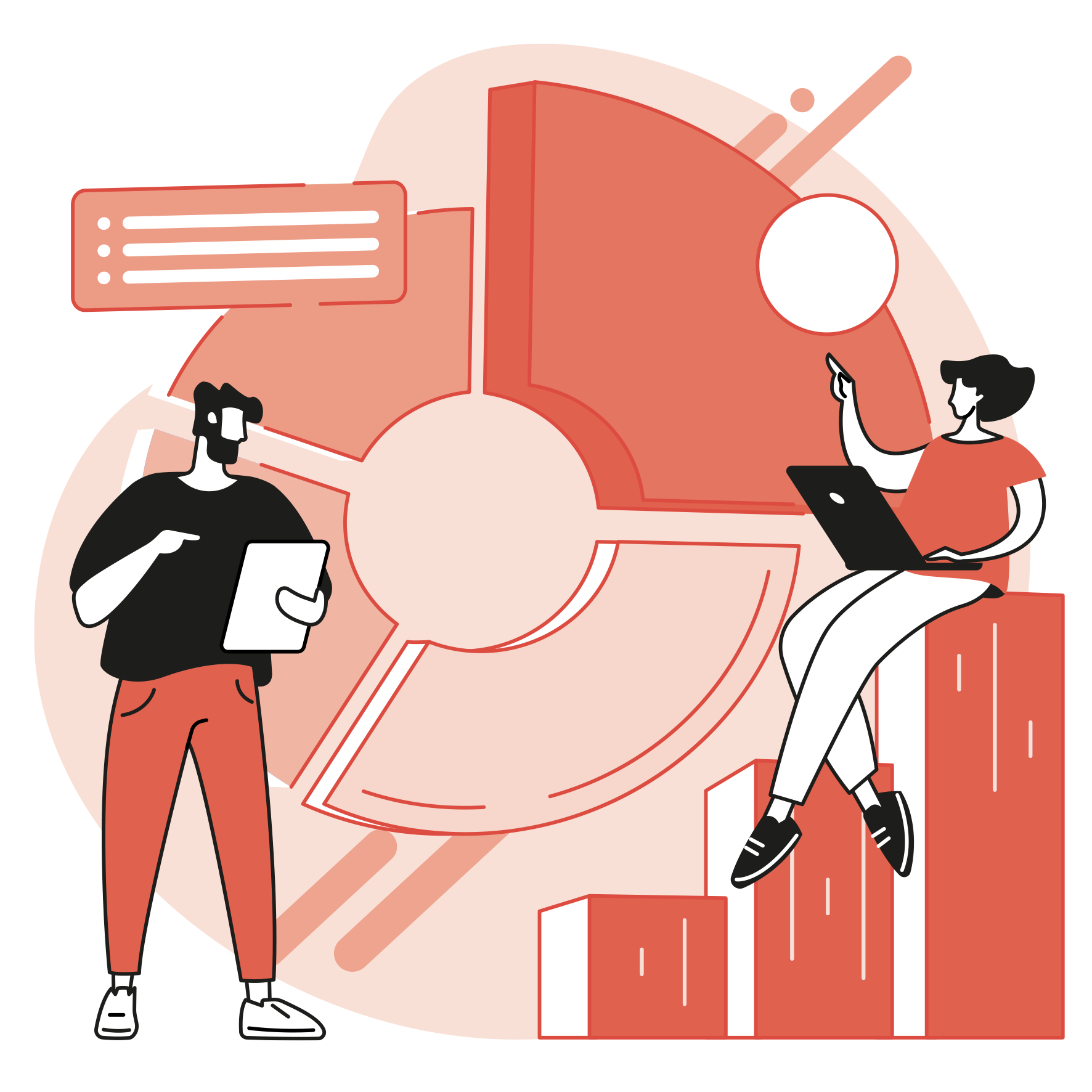 Trendradar illustratie