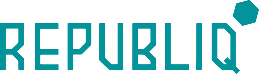Logo Republiq bright green