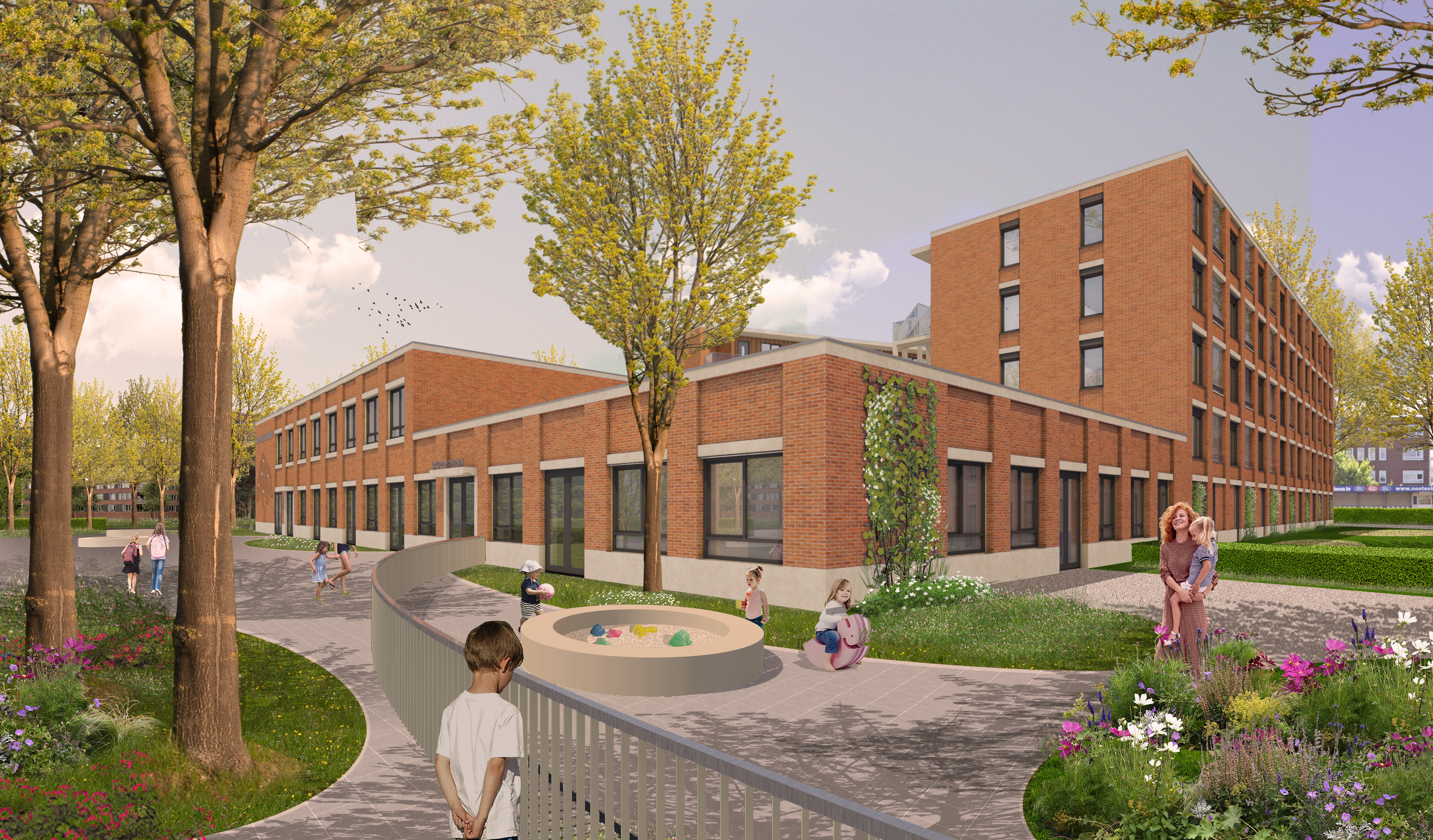 KC gebouw hoek kdv