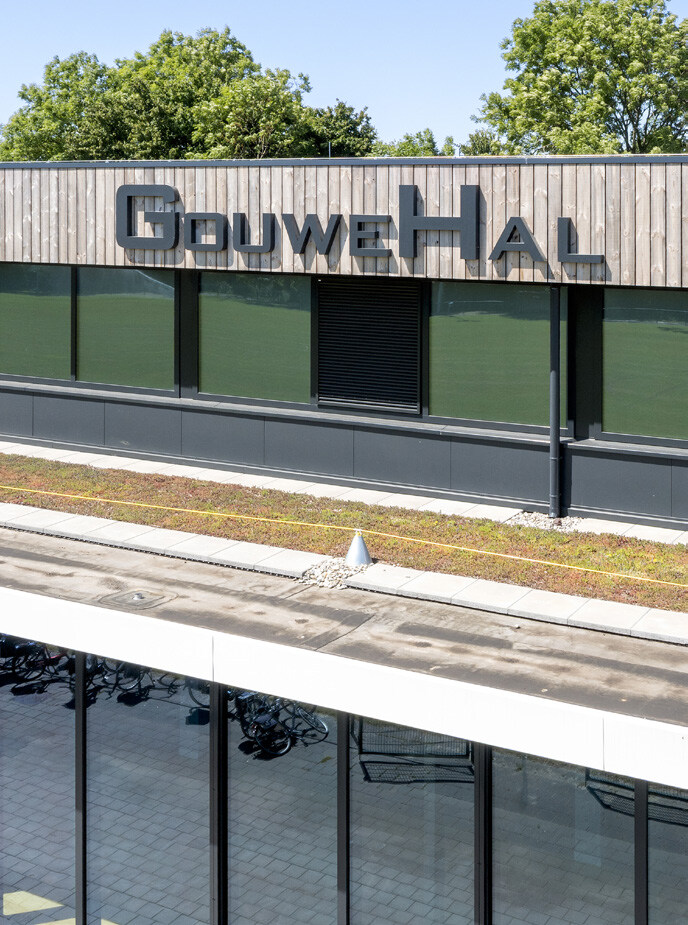 Gouwehal verticaal