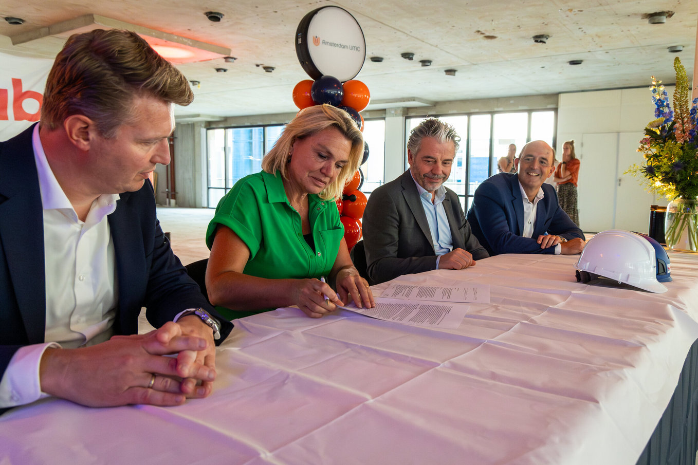 Ondertekenen cvic bouwpartners