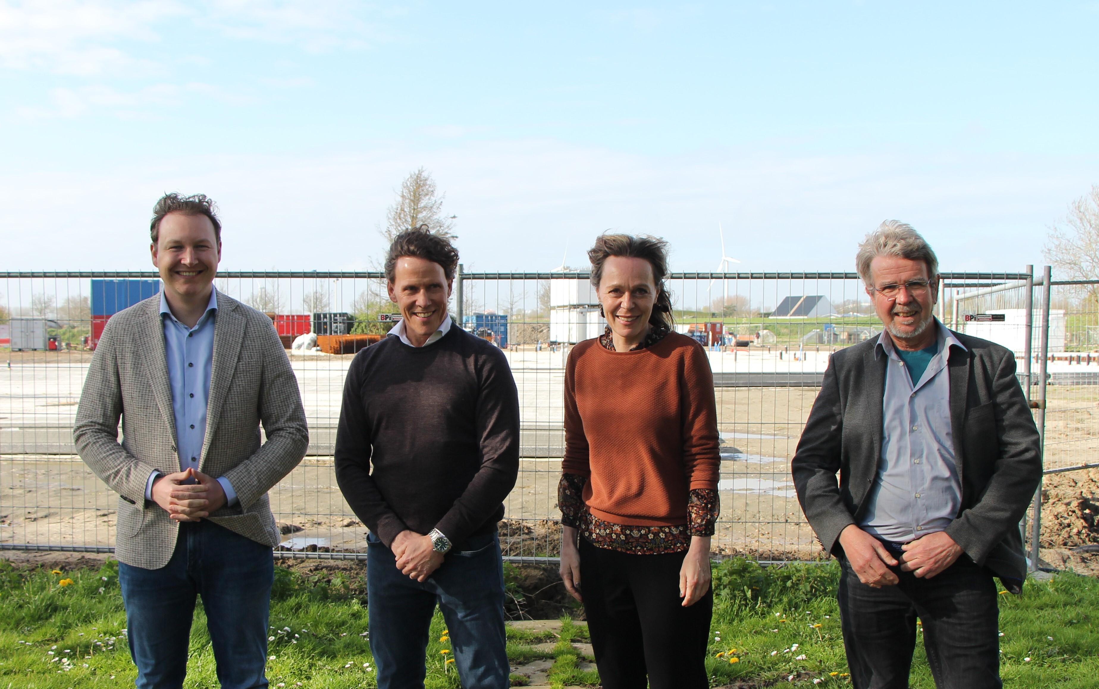 Vlnr Igor Bal Gert van Uffelen Marjolein Smith en Henry Rijstenbil 1